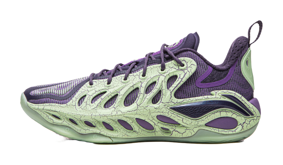 Li-Ning BadFive Sniper 2 Super "Devil" ABFW013-10 - Outdoor Basketball Shoe Unisex Purple Green
