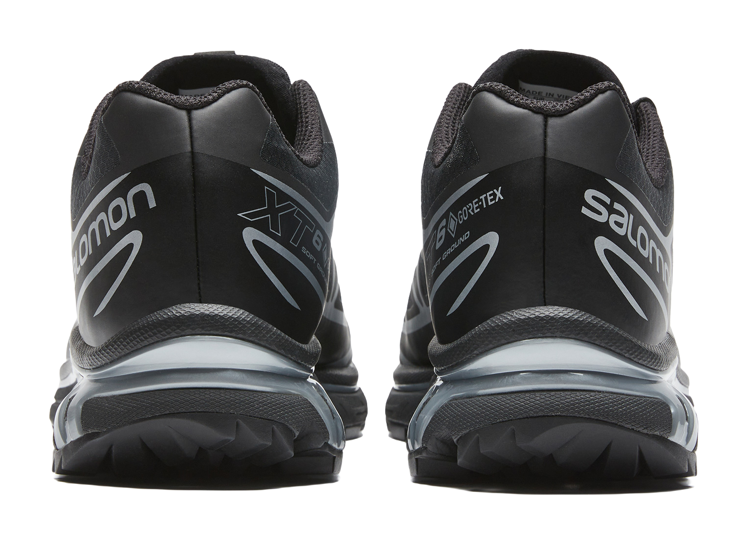 SALOMON XT 6 Gore Tex Black Silver  vjsneaker.com