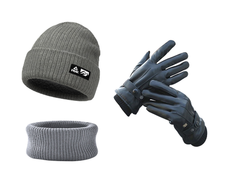 Pick RIGHT series autumn and winter, with thickened velvet lining, warm and windproof locking, suitable for cycling sports without tying the head. Polyester (polyester fiber) wool cap for both men and women, suitable for couples  VJSNEAKER