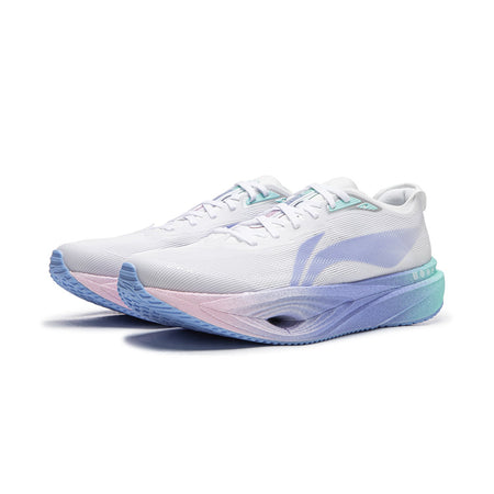 Li Ning Wind Chaser Pro 2 White Blue ARPW009-12 - Running Shoes Unisex White/Blue  vjsneaker.com