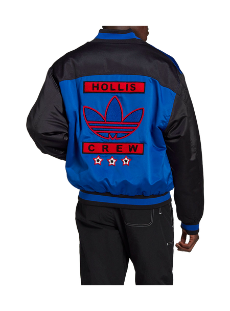 adidas originals Mens Run-dmc Collegiate Jacket Blue  vjsneaker.com