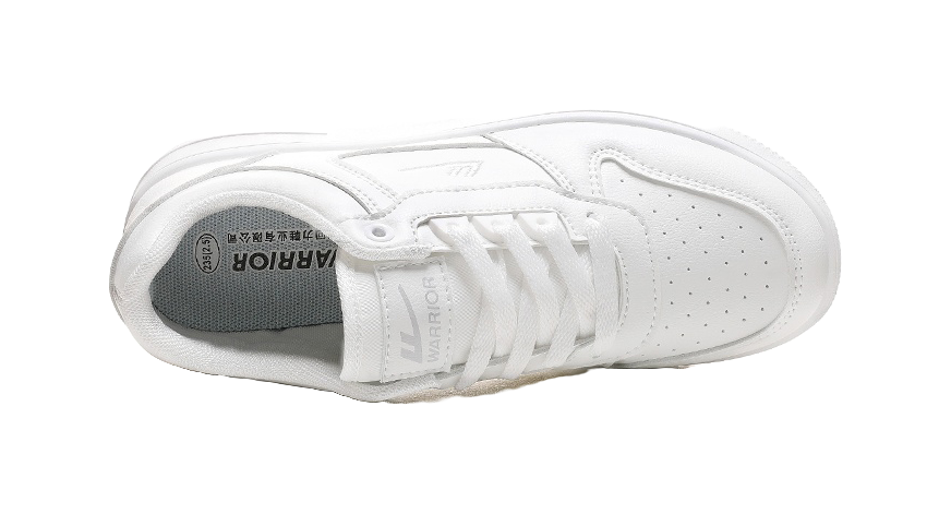 Warrior Air Force 1 White Sneakers Anti-Slip And Wear-Resistant Breathable Skateboard Shoes Unisex 