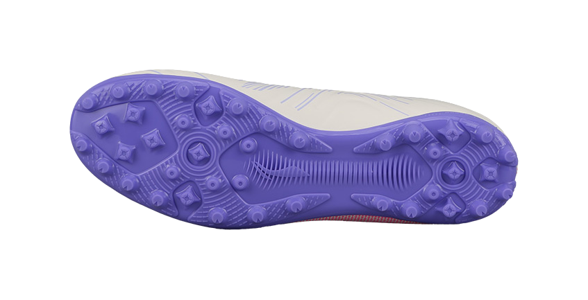 Li-Ning Jin 2 "White Purple" YSFV005-4 - Entry-Level Multi-Ground Soccer Shoe Unisex