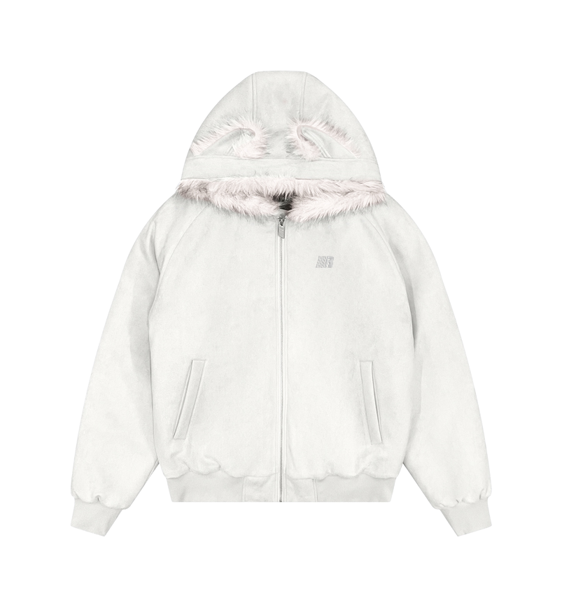 FDR Puffer Jackets Unisex Fur Collar Moderate  VJSNEAKER