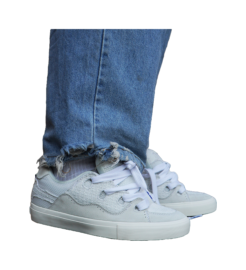 Ollieskate Skateboard Shoes Unisex White 