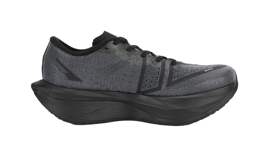 PEAK Running Shoes Men's All Black 