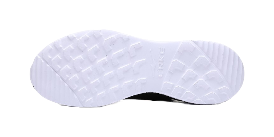 Erke Anti Slip And Wear Resistant Breathable Low Top Casual Running Shoes Men's Black Gold 