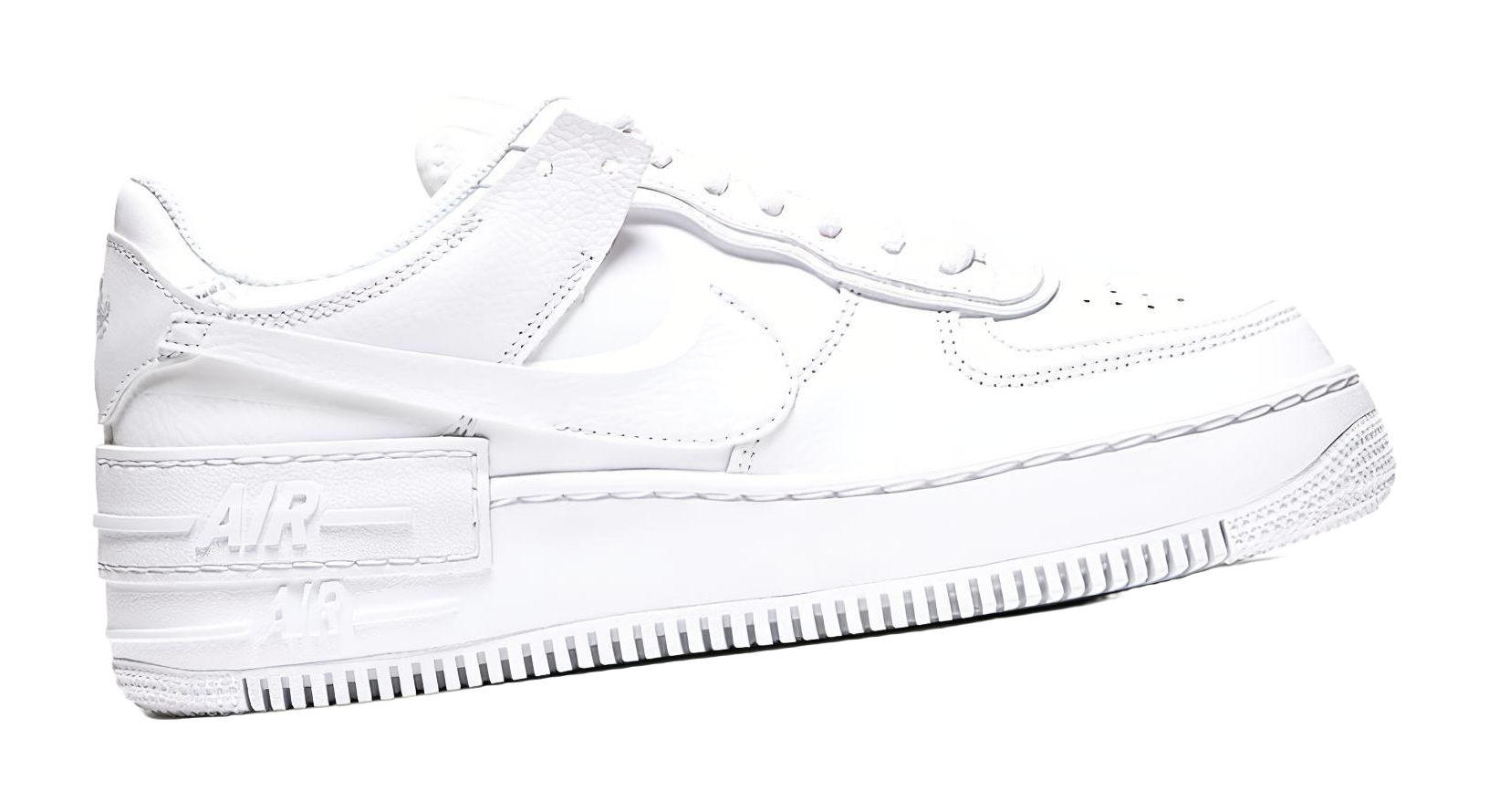 Nike Air Force 1 Shadow Triple White Womens  vjsneaker.com