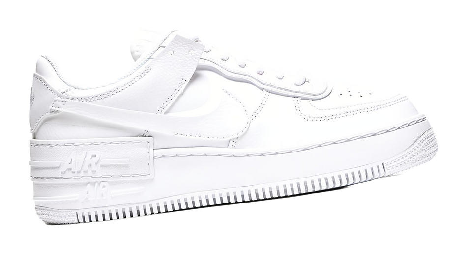 Nike Air Force 1 Shadow Triple White Womens  vjsneaker.com