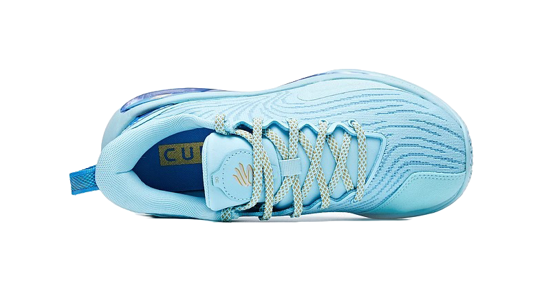 Under Armour Curry 12 Anti Slip Wear Resistant Low Top Childrens Basketball Shoes Blue Unisex  VJSNEAKER