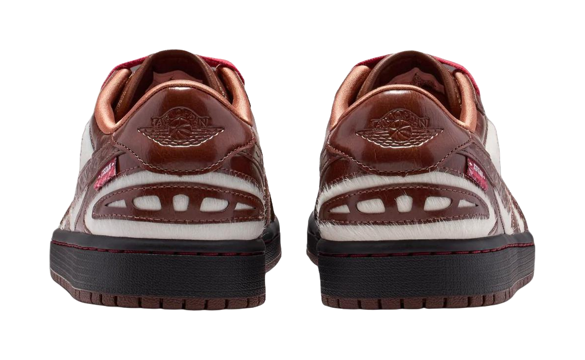 Jordan Air Jordan 1 Low top Vintage Basketball Shoes Unisex Brown  vjsneaker.com