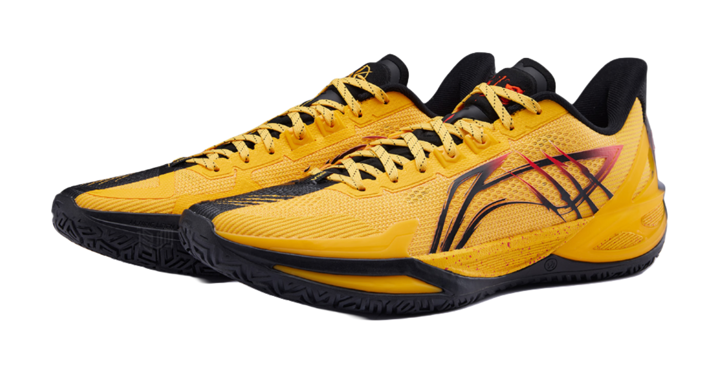 Li Ning Blade 6 V2 Low top All Around Performance Basketball Shoes Unisex Yellow Black  vjsneaker.com