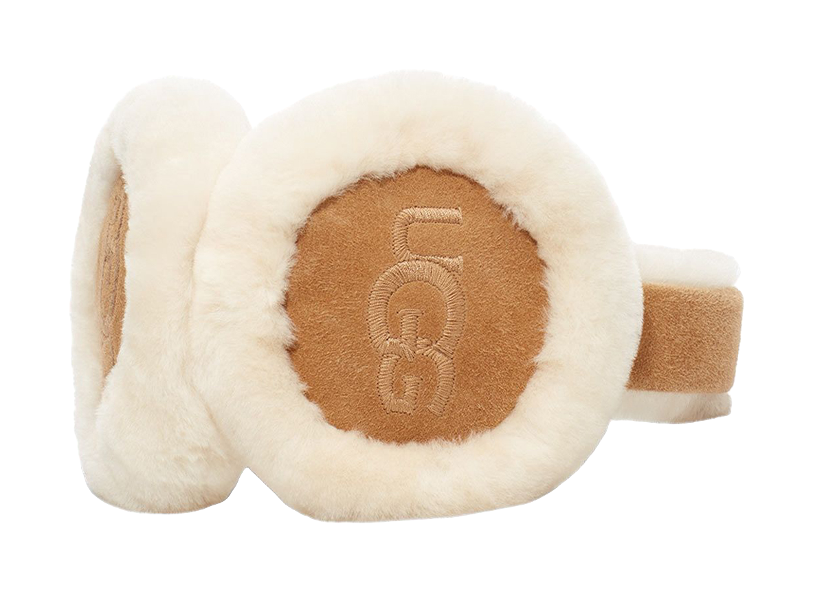 UGG Logo Embroidered Earmuffs  vjsneaker.com