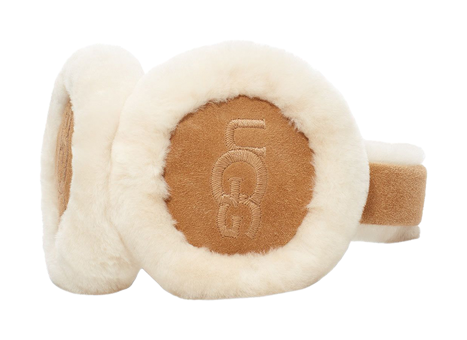 UGG Logo Embroidered Earmuffs  vjsneaker.com