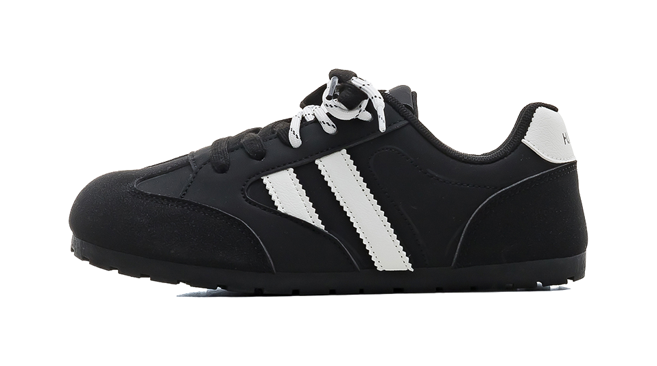 HUANQIU Slip Resistant, Abrasion Resistant, Lightweight Low Top Skateboard Shoes Women's 