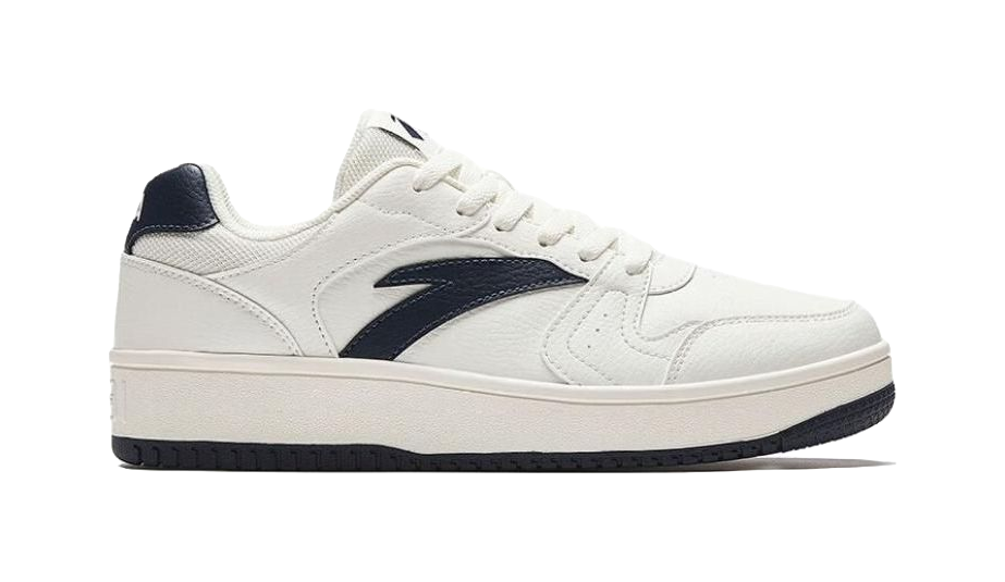 Anta Original Year Height Increasing Low top Skateboard Shoes Men's White Black 