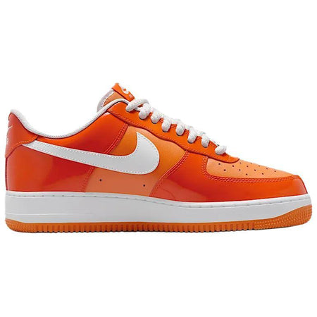 Nike Air Force 1 Low 07 Orange White Patent  vjsneaker.com
