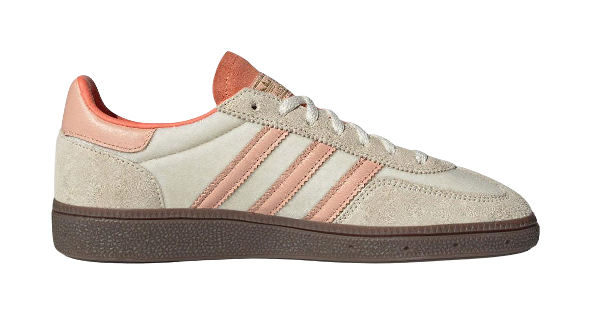 Adidas Wmns Handball Spezial Cream White Coral Womens  vjsneaker.com