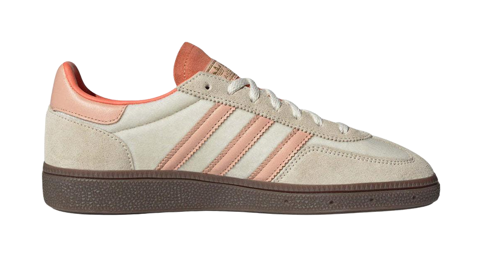 Adidas Wmns Handball Spezial Cream White Coral Womens  vjsneaker.com