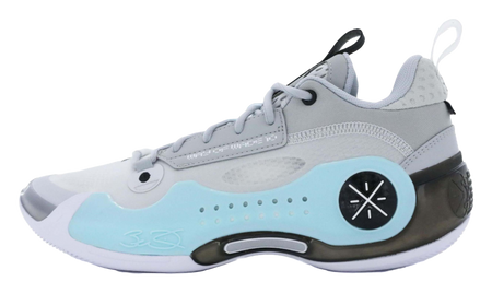 LiNing Non-slip Wear-resistant Shock Absorption Low-Top Basketball Shoes Mens Blue  VJSNEAKER