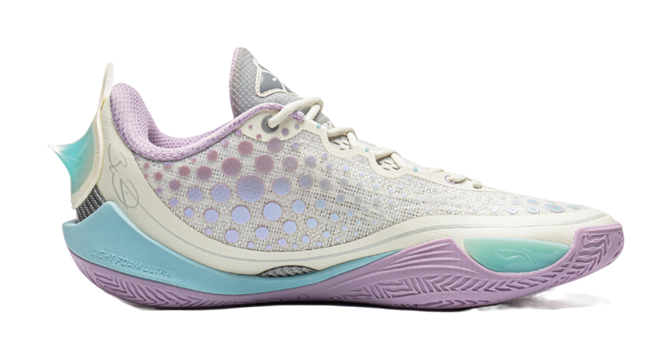 Li-Ning Wade 808 6 Ultra "Cotton Candy" ABAW009-1 - Low Basketball Shoe Unisex White