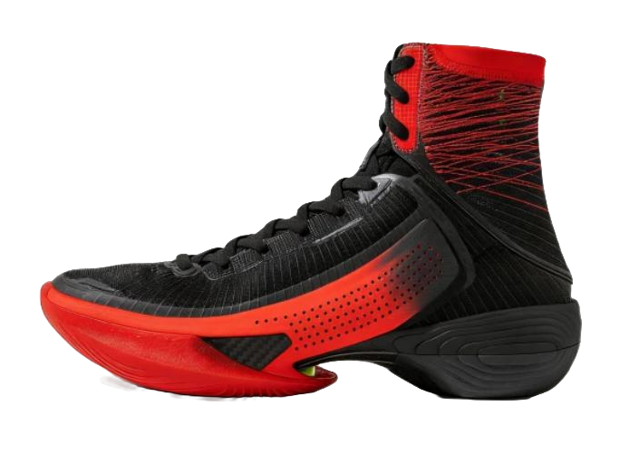 ANTA SV Eclosion Type 1 "Red Feather" 112541101VS-2 - Basketball Shoe Unisex Black Red