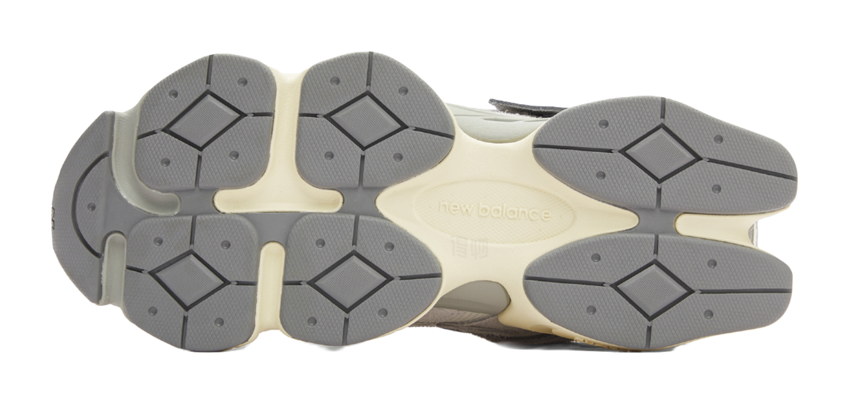 9060 New Balance Light Grey White  vjsneaker.com