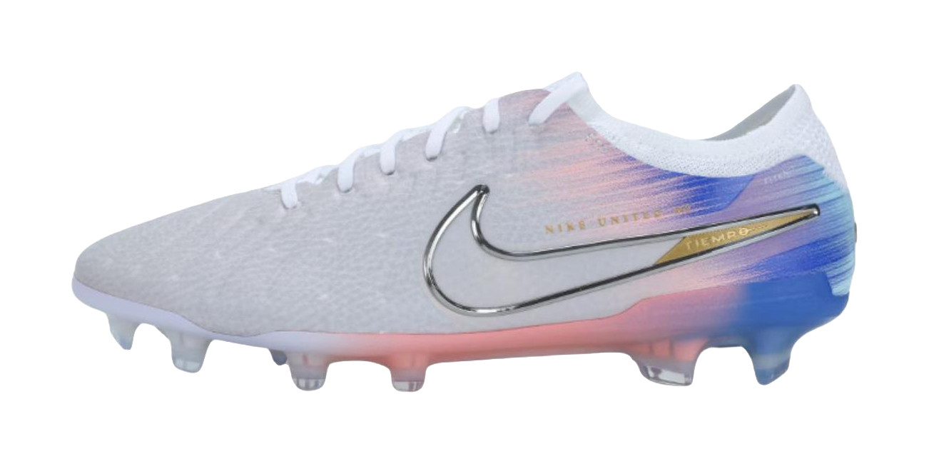 Nike Tiempo Legend 10 FG Firm Ground Slip Resistant, Abrasion Resistant, Breathable Soccer Shoes Unisex Gray  vjsneaker.com