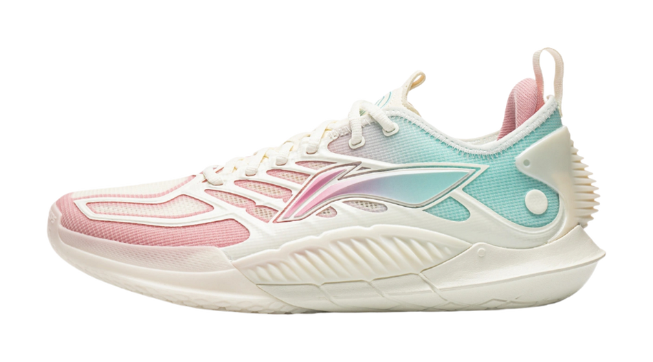 Li-Ning Speed 12 V2 "Contrasting Color" ABAW035-7 - Basketball Shoe Unisex Green Pink