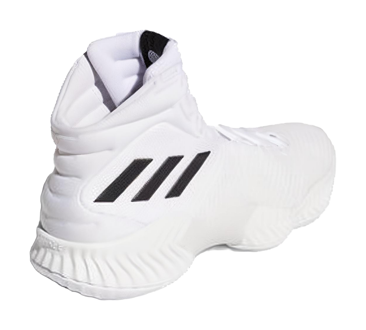adidas Pro Bounce 2018 White Black  vjsneaker.com