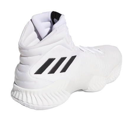 adidas Pro Bounce 2018 White Black  vjsneaker.com