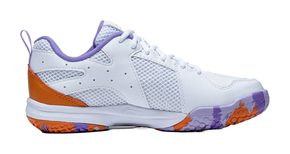 Li-Ning All-Around King Ace "White Purple" AYTP004-6 - Badminton Shoe Women