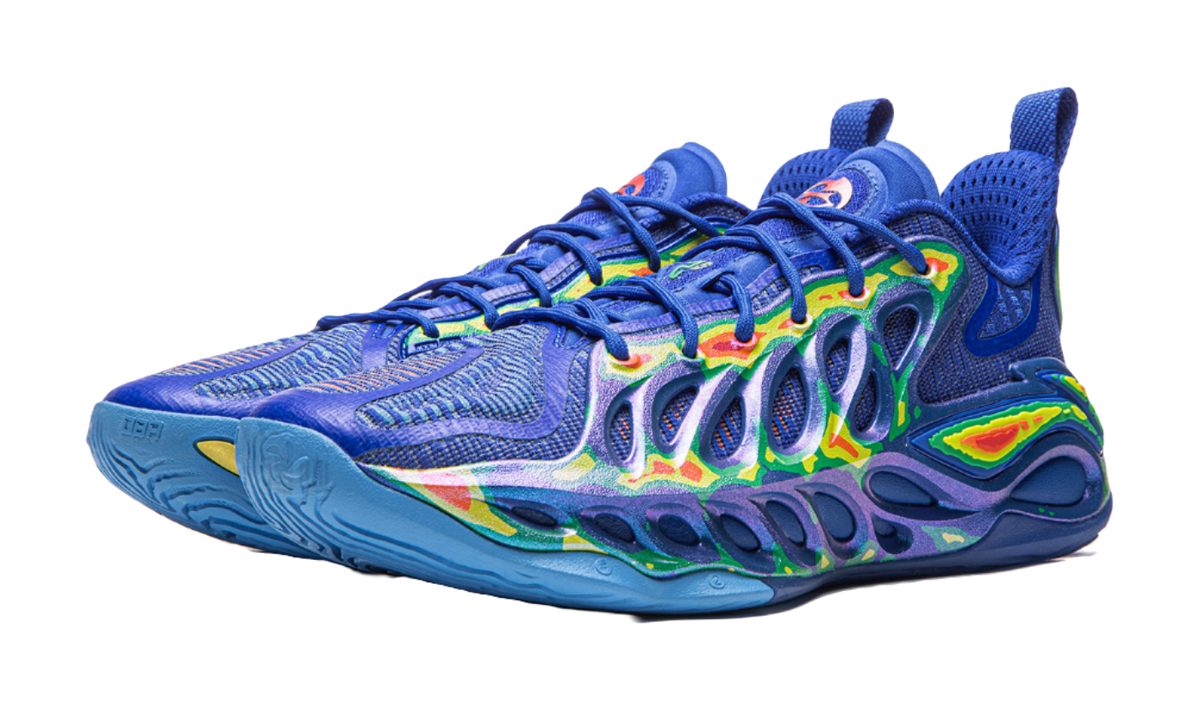 Li-Ning BadFive Sniper 2 Super "Species Invasion" ABFW013-8 - Outdoor Basketball Shoe Unisex Bright Blue