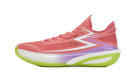 361° Blitz BB Cushioning, Wear Resistant Low top Basketball Shoes Mens Starfish Pink  vjsneaker.com