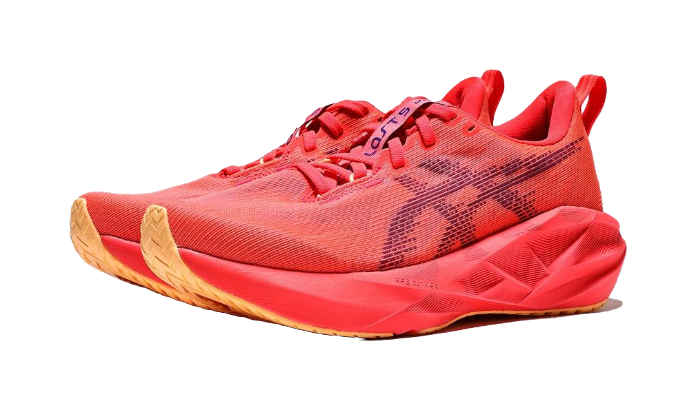 ASICS NOVABLAST 5 Casual Running Shoes Womens Red  vjsneaker.com