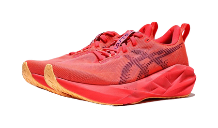 ASICS NOVABLAST 5 Casual Running Shoes Womens Red  vjsneaker.com