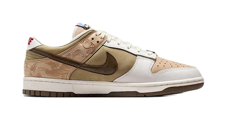 Nike Dunk Low top Skateboard Shoes Mens Beige Umber  vjsneaker.com