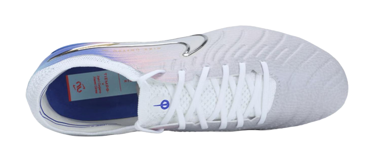 Nike Tiempo Legend 10 FG Firm Ground Slip Resistant, Abrasion Resistant, Breathable Soccer Shoes Unisex Gray  vjsneaker.com