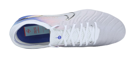 Nike Tiempo Legend 10 FG Firm Ground Slip Resistant, Abrasion Resistant, Breathable Soccer Shoes Unisex Gray  vjsneaker.com