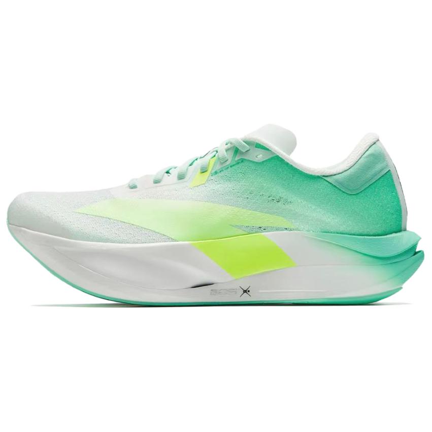 Anta C202 7.0 Low top Carbon Plate Racing Running Shoes Mens Papyrus White Thousand Mountain Green Neon Yellow  vjsneaker.com