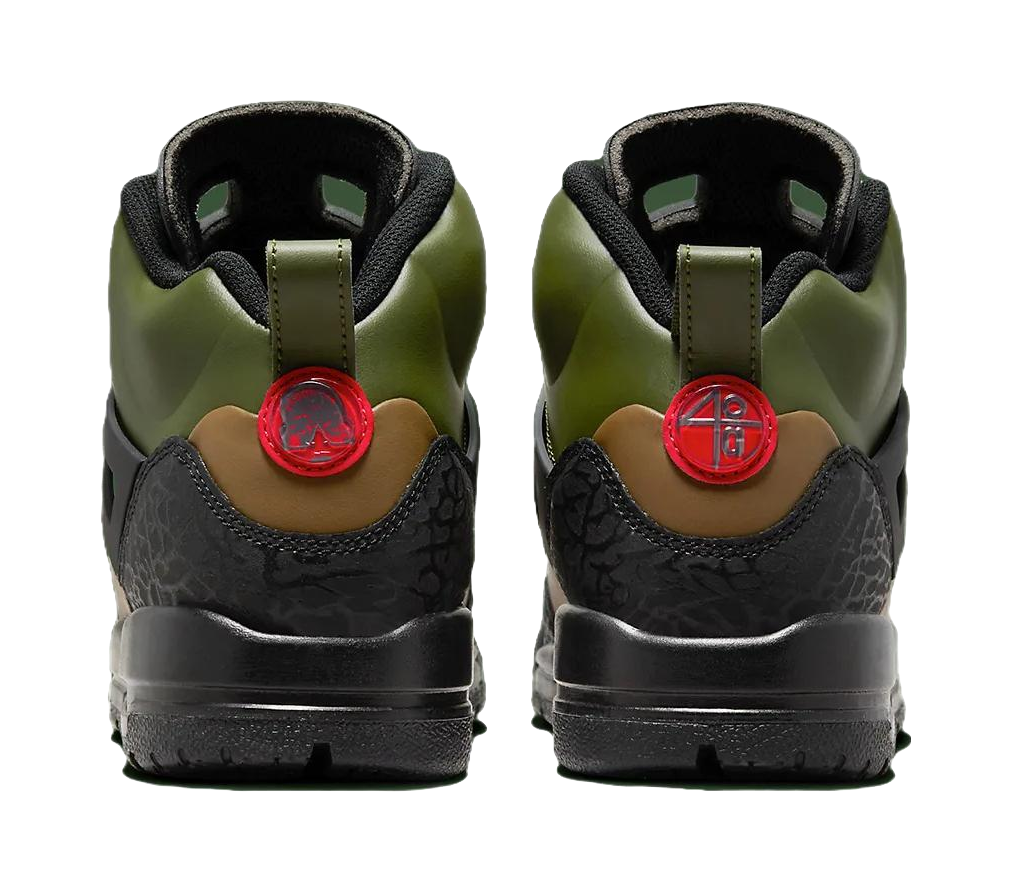 Jordan Spizike Winterized Black Olive Tan GS  vjsneaker.com