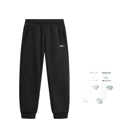 LiNing Fitness Series Knitted Sweatpants Mens Black  VJSNEAKER