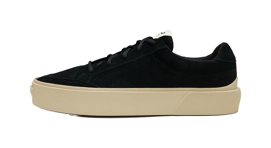 EQLZ EQUALIZER Fault 23 Fault 23 Lo Slip Resistant Abrasion Resistant Low top Skateboard Shoes Unisex Ghost Black 