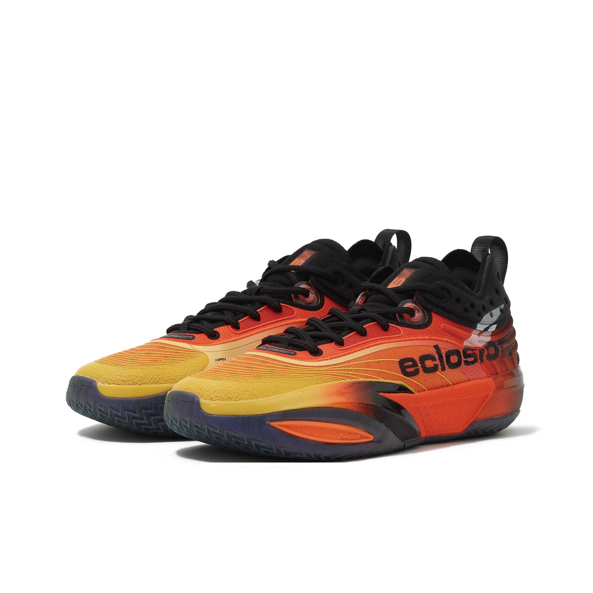 ANTA SNEAKERVERSE SV Eclosion Type 2 LT 'Power Orange' - Basketball Shoes Men Black