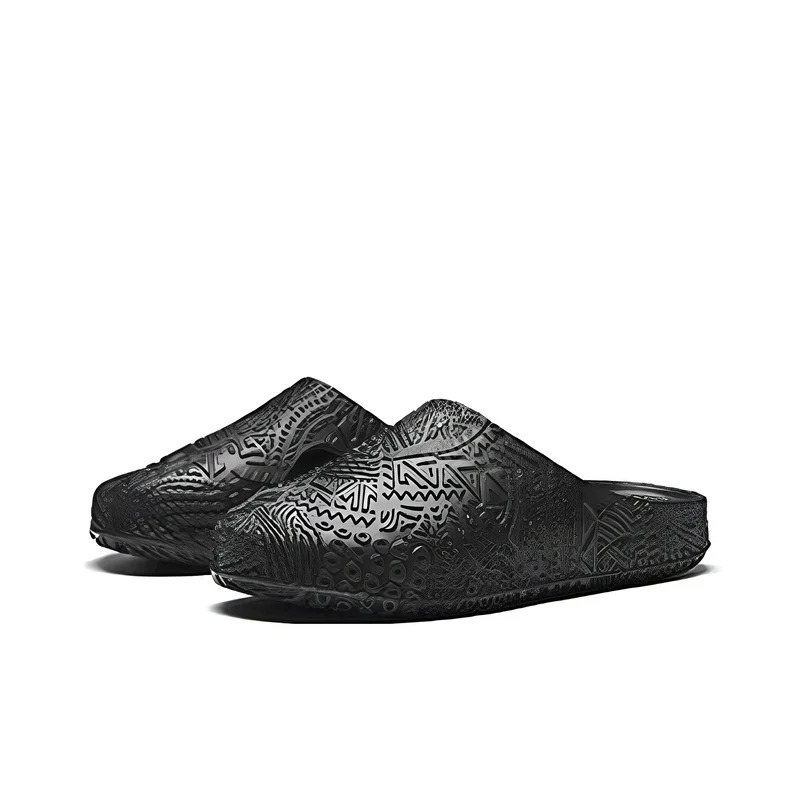 Anta Kyrie Irving Kai Hélà 'Dallas' - Slide Black  vjsneaker.com