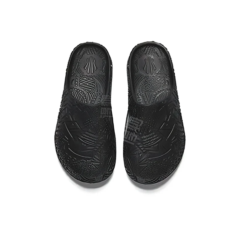 Anta Kyrie Irving Kai Hélà 'Dallas' - Slide Black  vjsneaker.com