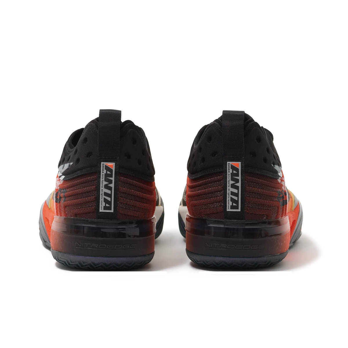 ANTA SNEAKERVERSE SV Eclosion Type 2 LT 'Power Orange' - Basketball Shoes Men Black