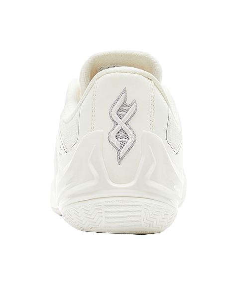 PEAK Wushuang Slip Resistant, Abrasion Resistant, Breathable Low Top Basketball Shoes Mens Black And White Mismatched  VJSNEAKER