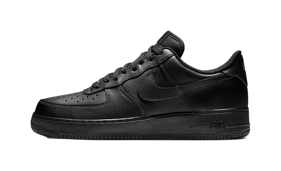 Nike Air Force 1 07 Triple Black  VJSNEAKER