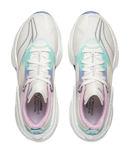 Li Ning Shadow 3 Essential Cushioning Abrasion Resistant Breathable Slip Resistant Low top Running Shoes Womens  VJsneaker